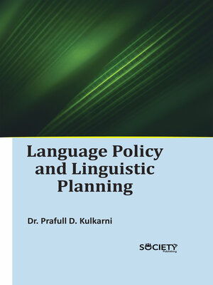 cover image of Language Policy and Linguistic Planning